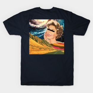 Blinded By The Light - Surreal/Collage Art T-Shirt